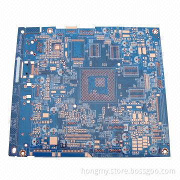 Four-layered PCB, OSP, Blue Solder Mask, with BGA